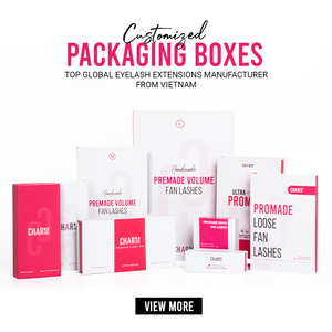 Charmlash Lash Extensions Wholesale Brown Eyelash Volume Lash Dark Brown Russian Volume Stable Curl Custom Private Label Fluffy - Product Image 6