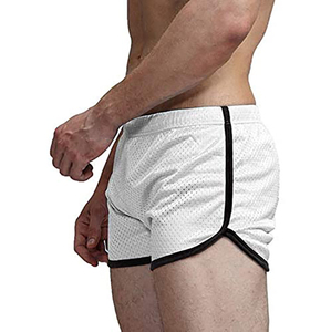 New Style 2026 Mesh Breathable Shorts Double <b>Layer</b> Sport Jogger Shorts Summer Casual Printed Shorts For Men - Product Image 1