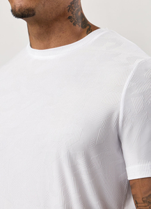 Wholesale Custom High Quality Plain White 100% Cotton T Shirt Heavy Weight Oversized Luxury <b>Tshirt</b> for Men - Product Image 3
