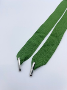 Asa de cuerda plana de poliéster con diseño de espiga, colorida y personalizada, de 1.8 cm de ancho, para bolsas de compras con asa - Product Image 3