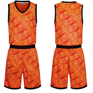 Uniforme de Baloncesto Profesional Hecho en Fábrica, Ropa Deportiva Personalizada con Logotipo, Nombre y Número, Impresión 100% para Adultos - Product Image 1