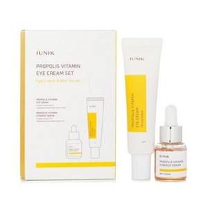 IUNIQ Set di 2 Creme per Occhi alla Propoli e Vitamina, Sconto Speciale, Ingredienti Anti-Rughe con Vitamina C - Product Image 1