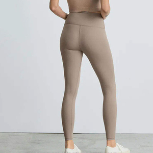 Leggings de Yoga con Estampado a Cuadros, Ecológicos, Elásticos en Cuatro Direcciones, Cintura Alta, para Gimnasio, con Logotipo Personalizado - Product Image 3