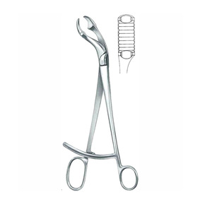 Pinzas de sujeción ósea autocentrantes Verbrugge de acero inoxidable Hosanna para cirugía ortopédica, 17.5 cm, 25 cm, 27 cm, Cl - Product Image 6