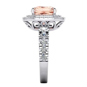 <b>Cushion</b> MorganiT LAB - GROWN Diamond <b>Ring</b> - Product Image 6