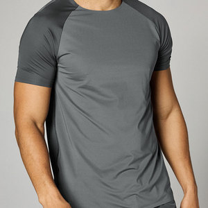 Camiseta Deportiva de Manga Corta Personalizada, Transpirable, Ecológica, 180 GSM, Color Sólido, para Entrenamiento en Gimnasio, Compresión, MOQ Bajo, Venta al Por Mayor - Product Image 6