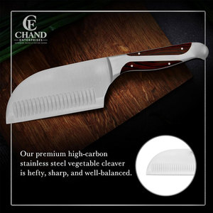High Quality Customized Logo Stainless Steel Eco-Friendly Ambidextrous Cleaver <b>Knives</b> Wholesale Chef <b>Knives</b> - Product Image 4
