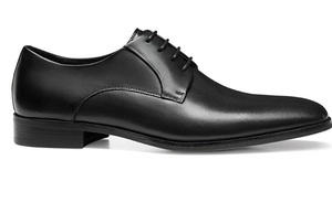 Nuevos Zapatos de Vestir Negros con Cordones de Piel Vacuna, Zapatos de Moda Casuales de Negocios con Suela Suave para Hombre, Zapatos de Cuero PU Transpirables para Fitness - Product Image 5