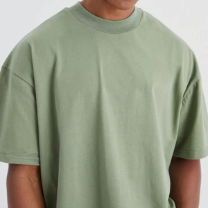 Camiseta de Hombre 100% Algodón - Variedad de Colores Sólidos y Múltiples Tallas, Todas las Temporadas, Fácil de Lavar, Secado Rápido, Transpirable, Antiencogimiento - Product Image 5