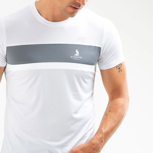 T-shirt Homme Coupe Classique Personnalisé en Gros, Logo Imprimé, 100% Coton Écologique 180g pour Vente en Ligne - Product Image 3