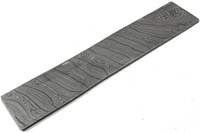 Blanc forgé laminé à chaud de billette d'acier de Damas faite à la main de haute qualité pour la fabrication de couteaux