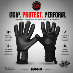 Gants de gardien de but de football en cuir professionnel de haute qualité, respirants, antidérapants, imperméables et légers - Product Image 3