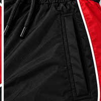 Ensemble survêtement streetwear personnalisé pour hommes grandes tailles, veste coupe-vent légère et pantalon en nylon, OEM ODM en gros