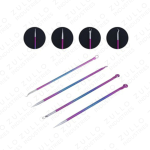 Reusable Acne <b>Extractor</b> Tool Set <b>Blackhead</b> Comedone Remover Facial Pore Cleansing Beauty Care Treatment Kit - Product Image 2