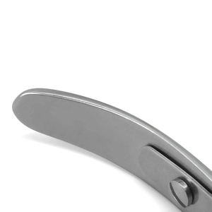 Cortauñas de doble resorte con acabado arenado y punta afilada para uso doméstico y en salones de belleza, para uñas encarnadas - Product Image 4