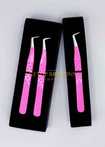 แหนบต่อขนตา GETUP BROSONS IMPEX รุ่น Skinny Boot สีชมพูเคลือบผง ปลายแหลม ป้องกันไฟฟ้าสถิต ทนทาน - Product Image 6