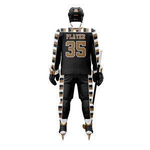 Diseña Tu Propio Uniforme de Hockey sobre Hielo, el Más Popular, Tallas Grandes para Adultos, Venta en Línea con Nombre de Equipo OEM Personalizado - Product Image 6