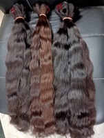 Cheveux indiens Remy naturels non traités, trame plate 100g avec pointes doublement tirées et cuticules alignées