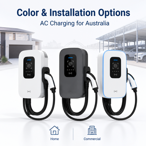Chargeur EV AC Type 2 7kW AS/NZS 3000 Australie <span class=keywords><strong>Wallbox</strong></span> 32A IP54 Monophasé Station de Recharge <span class=keywords><strong>Domestique</strong></span> Murale EVSE AU - Product Image 6