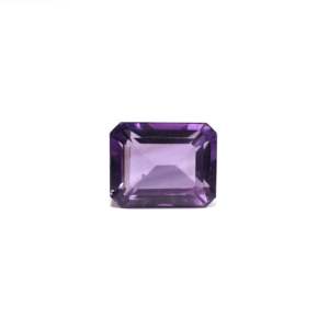 Premium 8.75 Carat Faceted Heart Cut Amethyst Loose Gemstone for Fine Jewelry - Product Image 1