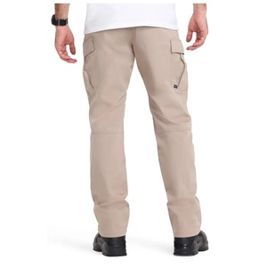 <b>Men's</b> Midweight Breathable Elastic Waist Cargo <b>Overalls</b> for Summer Hiking Trekking Fishing Camping Outdoor Sports - Product Image 4