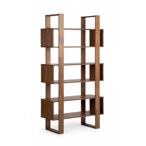Estante de Exhibición Rectangular de Madera Maciza, Estilo Moderno y Minimalista, Multifuncional, para Sala de Estar, Mueble Duradero para el Hogar - Product Image 1