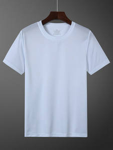 Camisetas de Hombre Personalizadas, Talla Grande, Teñidas, de Poliéster/Algodón, Estilo Urbano, Transpirables, Suministro al Por Mayor - Product Image 3