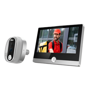 ซูเด็กซ์โทรศัพท์ประตูวิดีโอแบบฟูลเอชดีขนาด 4.3 นิ้ว ความละเอียด 2MP พร้อมระบบตรวจจับความเคลื่อนไหว PIR เสียง 2 ทิศทาง การตรวจสอบระยะไกล และการมองเห็นในเวลากลางคืน - Product Image 1
