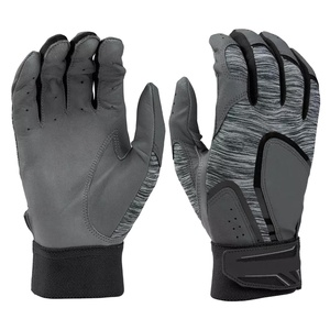 2025 recién llegados guantes de bateo de béisbol y softbol de alta calidad guantes de cuero genuino servicio OEM guantes de bateo para la venta - Product Image 1