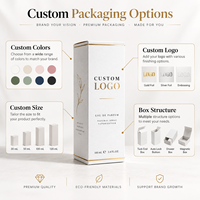 Boîte d'emballage de parfum en carton blanc avec logo personnalisé, carton pliable cosmétique imprimé OEM avec estampage à chaud et gaufrage