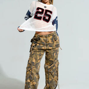 Vente Flash – Maillot de Football Américain Unisexe Oversize, Coupe Courte, en Maille Respirante, Manches Longues, Style Streetwear – Fabricant OEM en Gros USA - Product Image 3