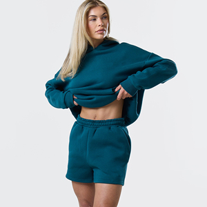 Ensemble court tendance pour femmes, ensemble deux pièces, ensemble court de fitness, vente en gros d'ensembles courts pour femmes - Product Image 4