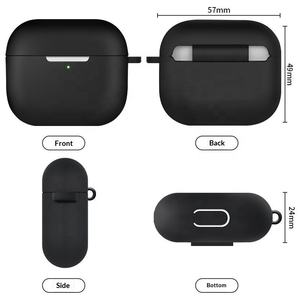 Nueva Funda Protectora de Silicona para Auriculares <span class=keywords><strong>Airpods</strong></span> 3, Cubierta Protectora Delgada - Product Image 4