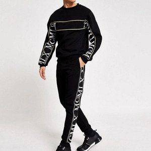 Conjunto Deportivo de 2 Piezas para Hombre, Sudadera con Capucha y Pantalones de Chándal de Algodón, Personalizable con Logotipo, Estilo Casual, para Invierno, Alta Calidad - Product Image 2