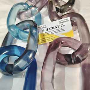 โซ่เรซิ่นใสหลากสีสัน สำหรับตกแต่งผนัง ทำเองได้ ใช้เป็นฉากกั้นห้อง ตกแต่งม่านสไตล์นางฟ้า - Product Image 1