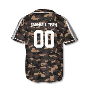 เสื้อเบสบอลผู้ชายระดับท็อปสั่งทำพิเศษ ระบายอากาศได้ดี ผลิตจากโพลีเอสเตอร์ผสม ป้องกันรังสียูวี พิมพ์ลายละเอียดสำหรับทีม - Product Image 3