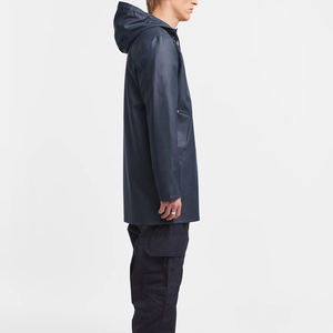 Heavy Duty Waterproof Rain Suit 100% Polyester Reflective <b>Raincoat</b> Jacket for Outdoor Work Hiking Camping OEM Wholesale Custom - Product Image 6