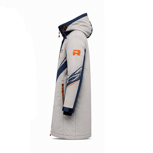 Vêtements d'extérieur écologiques pour la saison froide, vestes longues en textile, manteaux chauds et confortables, vêtements en gros, design personnalisé, fabrication en vrac - Product Image 5