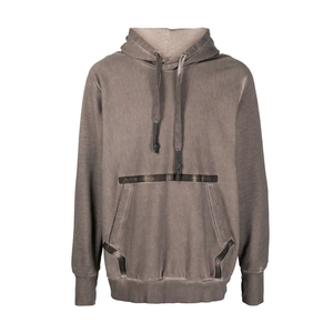 Sweat à capuche pour homme OEM, délavé à l'acide, effet usé, 100% coton tricoté, streetwear d'hiver, fabriqué au Pakistan - Product Image 5