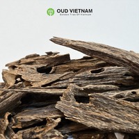 Çift Katmanlı Ant Oud Ağacı Organik Buhurdanlık Yüksek Reçineli ve Kalıcı Kokulu Saf Tütsü Vietnam Agarwood AOW Talaşı
