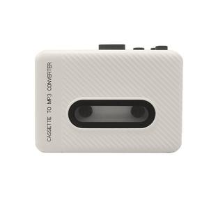 Convertisseur de cassette en MP3 portable personnalisé en usine, capture de bande USB, batterie, noir et blanc, pour l'étude, le travail, l'extérieur, la maison - Product Image 1