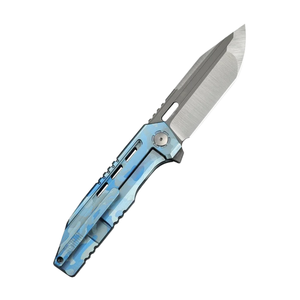 Couteaux pliants avec lame en acier inoxydable, design de poche portable, poignée ergonomique, outil utilitaire léger et pliable pour le camping - Product Image 2