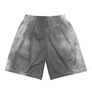 New Style Casual Knitted Canvas Breathable Plus Size High Waist <b>Drawstring</b> Shorts Elastic Beach Wear Quick Dry Basketball Shorts - Product Image 4