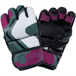 Gants d'entraînement MMA sur mesure de haute qualité, respirants, imperméables, en matériau Fairtex, fermeture à boucle et crochet pour les arts martiaux - Product Image 6