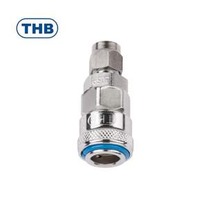 THB C Type Steel High Pressure Pneumatic <b>Quick</b> <b>Connector</b> Push-On One-Touch Air Coupling SM SF SH SP SJ International Standard - Product Image 1