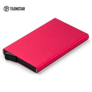 TILONSTAR TWM110, el más nuevo, personalizado, Delgado, minimalista, de aluminio, ID de negocios, Pop Up, tarjetero para regalar - Product Image 3