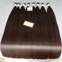 Fournisseur de cheveux vierges vietnamiens de cheveux humains d'origine 100% super soyeux et droits en vrac