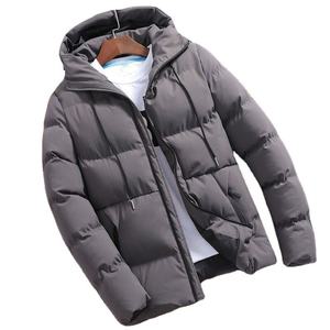 <b>Men's</b> Thick Quilted Hooded <b>Jacket</b> Windproof Warm Puffer Coat Premium <b>Men's</b> Hooded Winter Puffer <b>Jacket</b> with Full Front Zipper Me - Product Image 3
