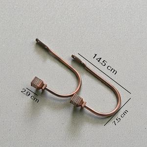 Elegante Gancho de Pared con Detalles de Cristal, Gancho Decorativo Ideal para Dormitorio, Habitación de Hotel y Organizador de Pared Interior de Lujo - Product Image 4