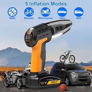 Aspiradora Inalámbrica para Auto 4 en 1 con Luz LED, Pantalla Digital, Manómetro de Presión de Neumáticos de 150 PSI, Inflador de Aire Recargable, Compresores de Neumáticos - Product Image 3